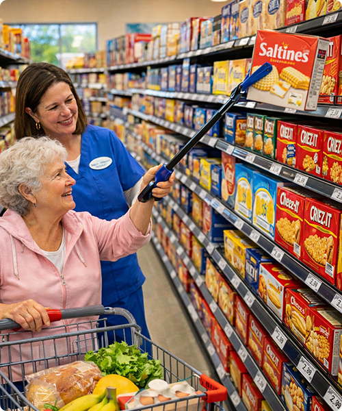 Grocery store reacher 1