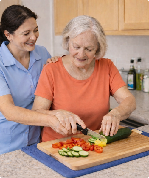 Woman kitchen 1